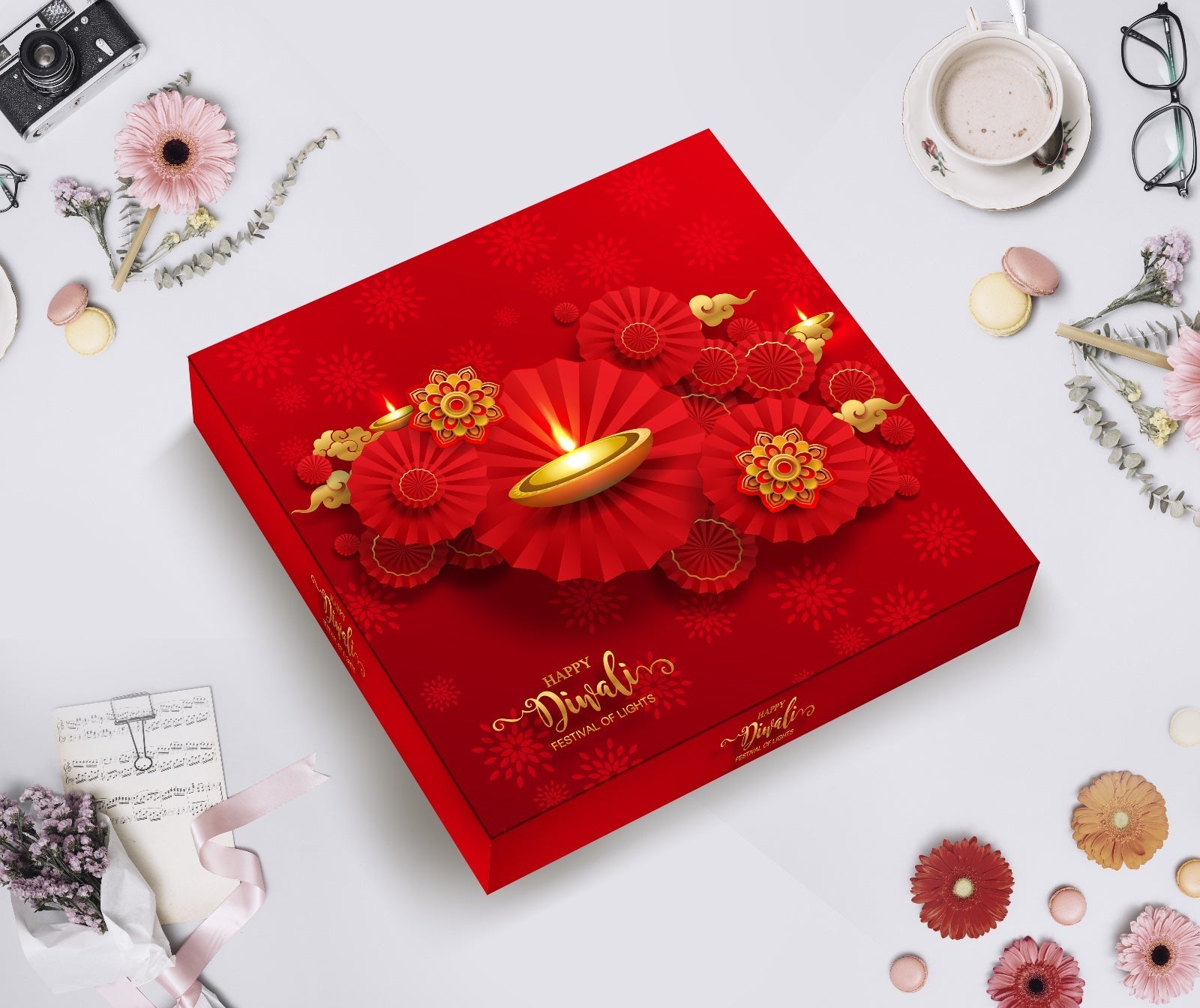 Diwali Sweet Box – Premium Festive Gift Packaging 25
