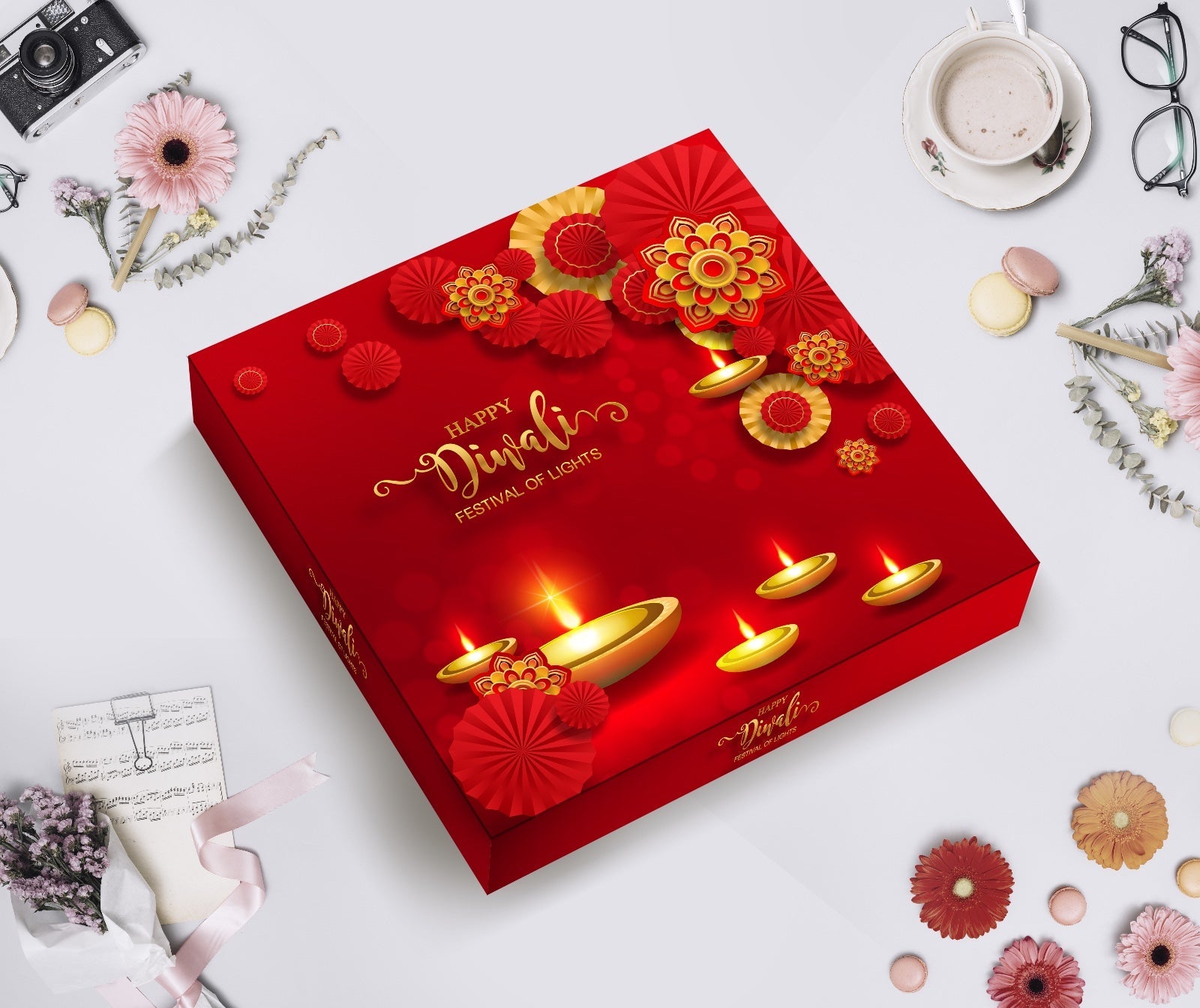 Diwali Sweet Box – Premium Festive Gift Packaging 26