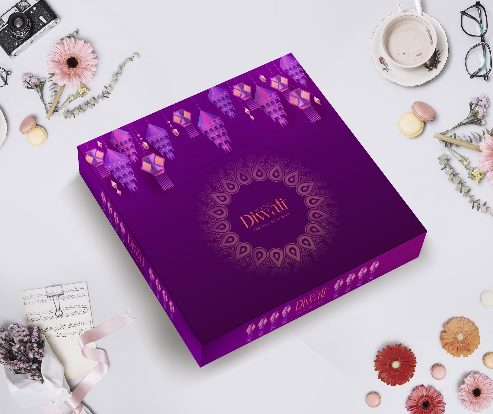 Diwali Sweet Box – Premium Festive Gift Packaging 27