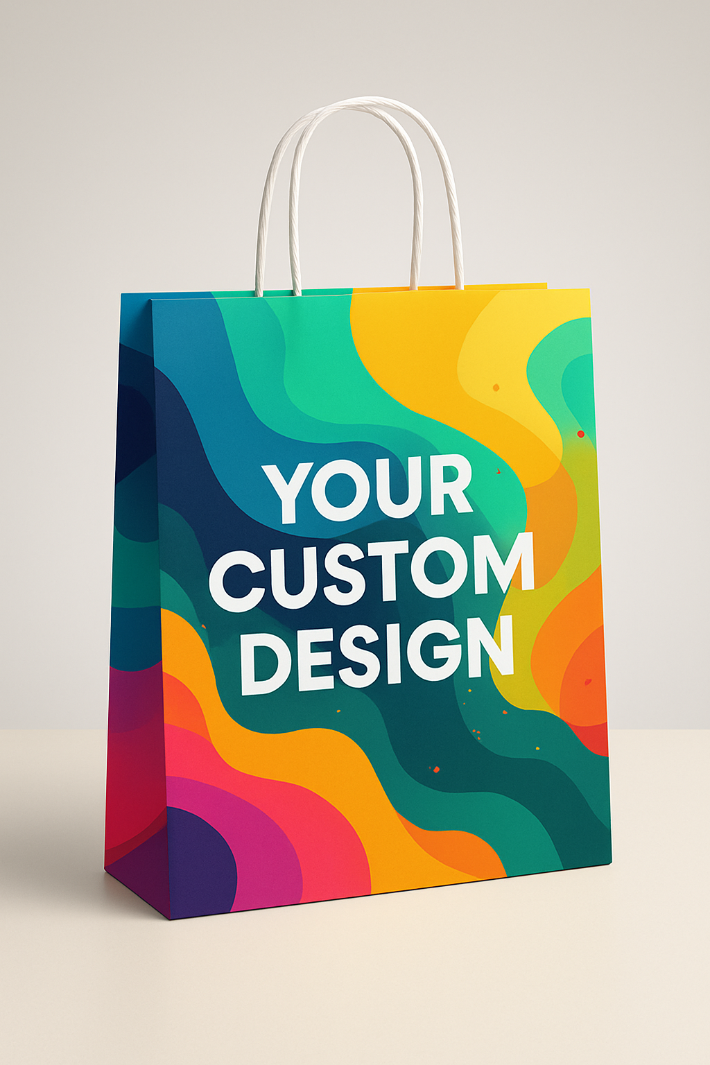 Custom Printed Paper Bags - Custom Design