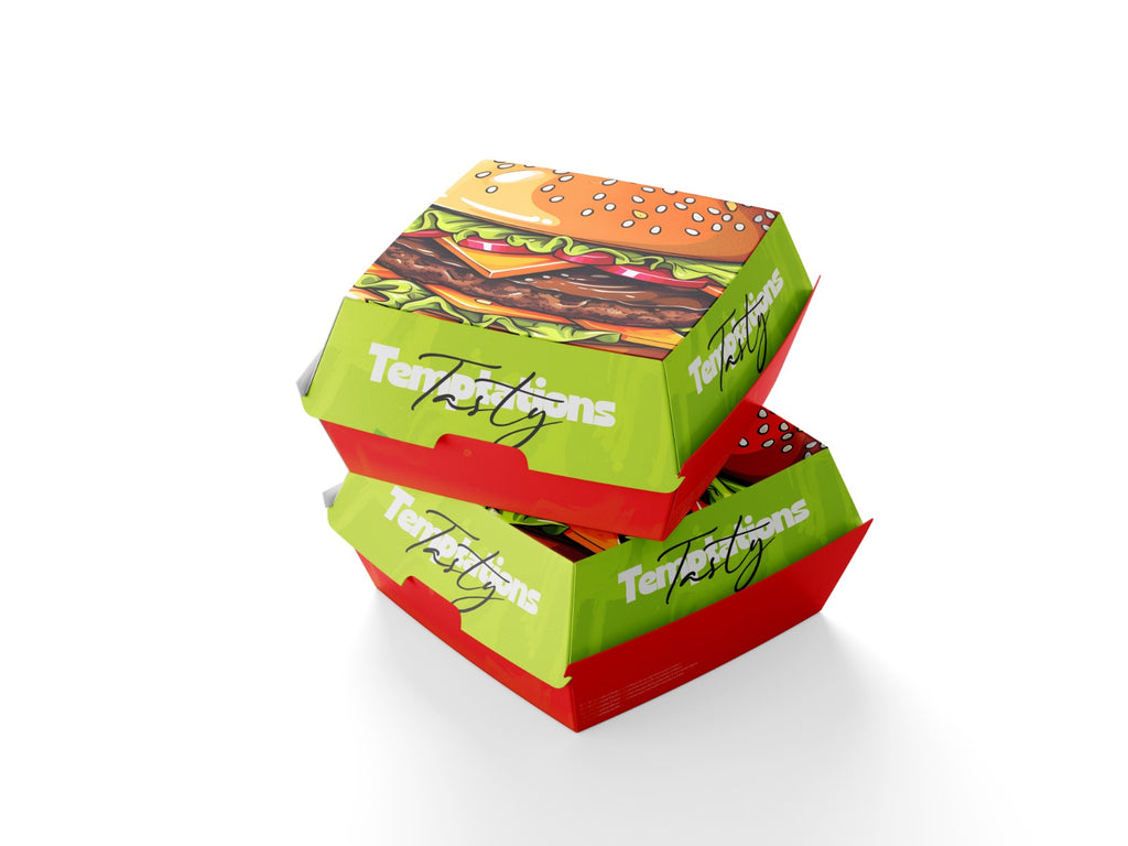 Cardboard Burger Boxes