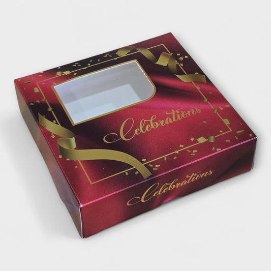 Sweet Box - Red Celebration Jalebi Box 250Gm