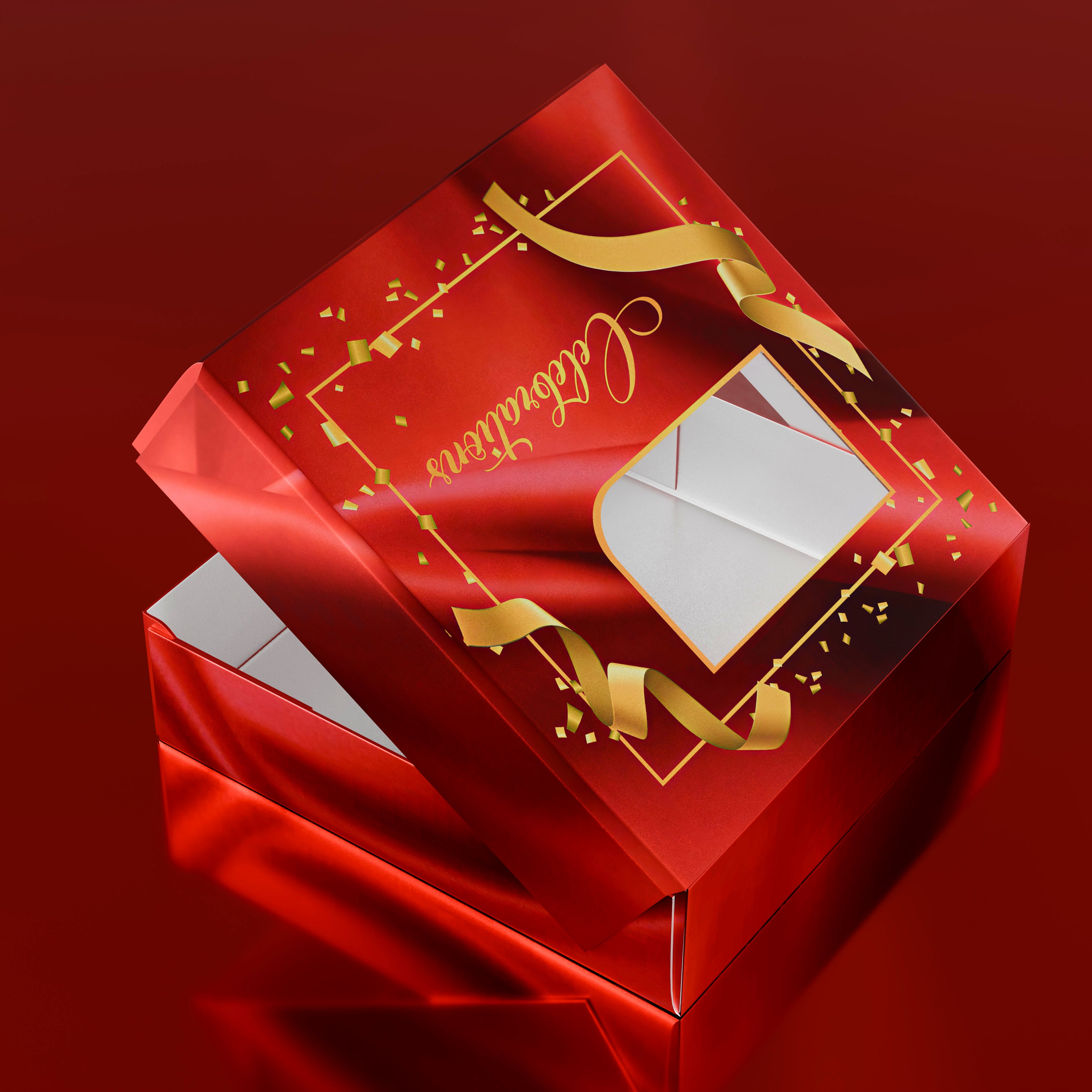 Sweet Box - Red Celebrations Boxes