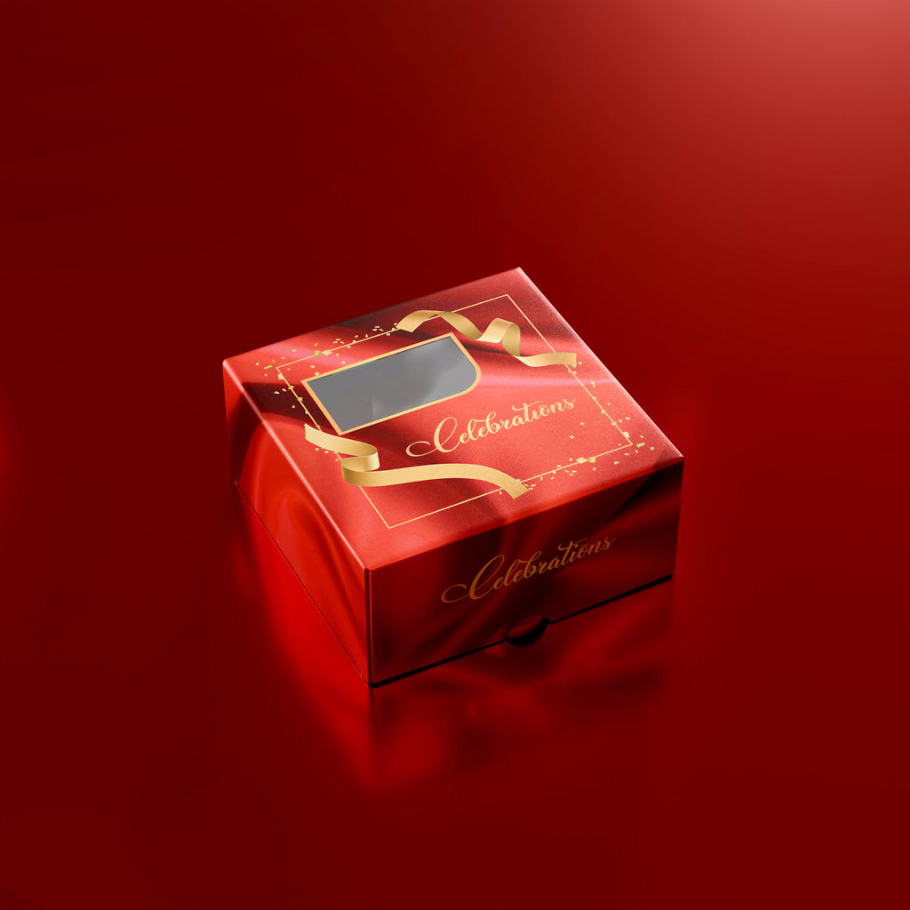 Sweet Box - JALEBI Red Celebration Boxes