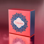 Printed Sweet Box - Deep Red