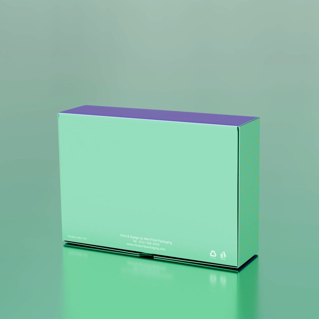 Printed Sweet Box - Green