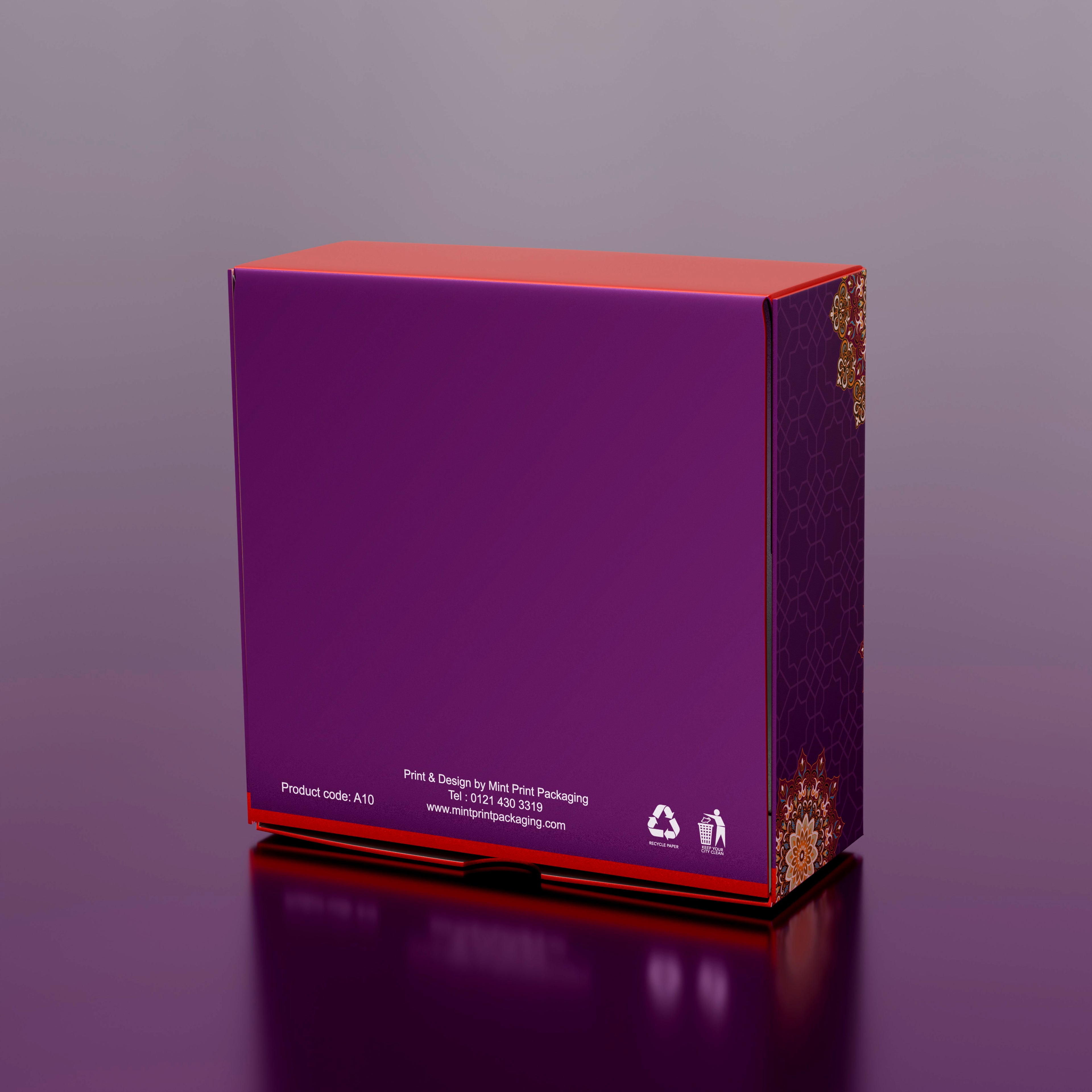 Sweet Box - Purple Flower