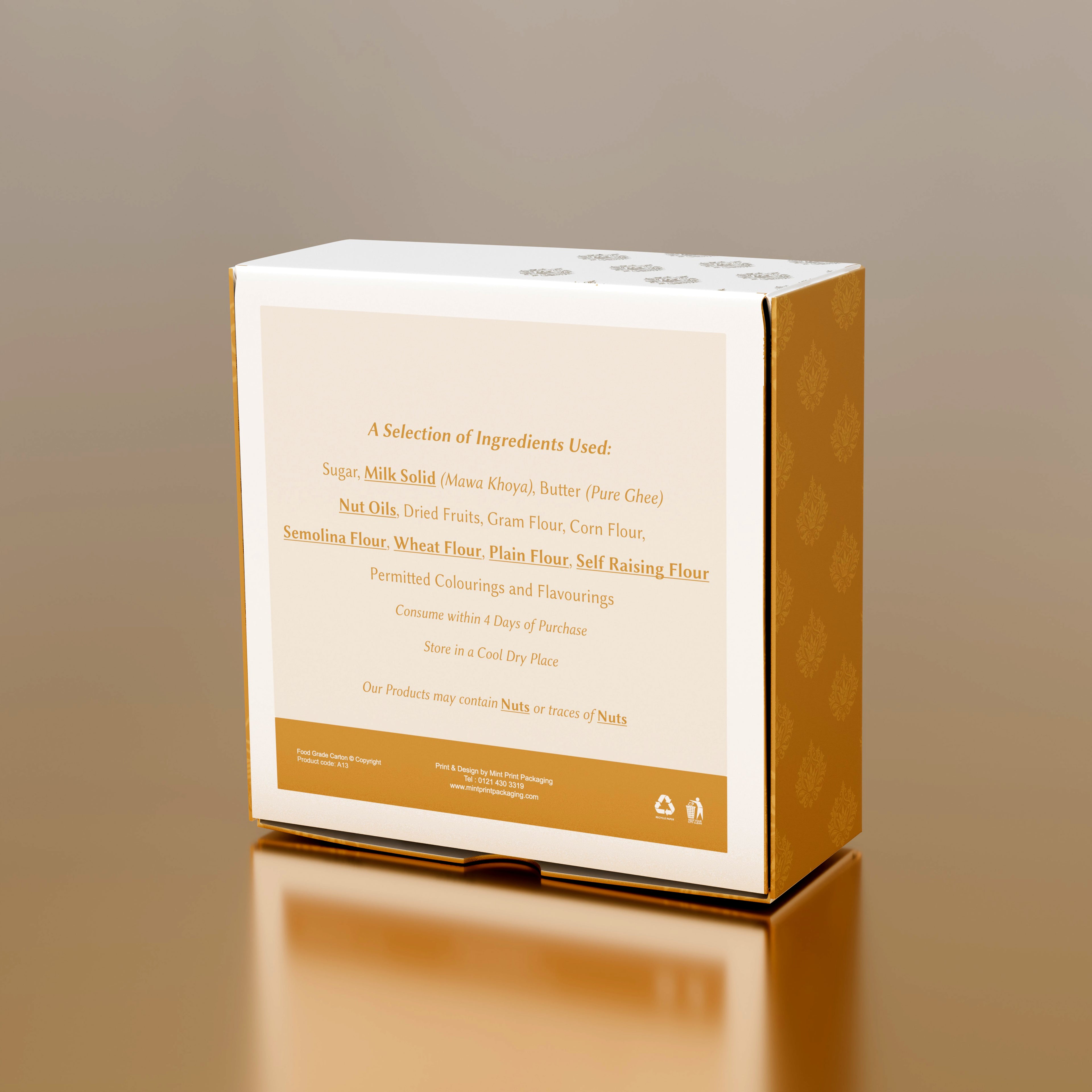 Sweet Box - White Floral