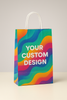 Custom Printed Paper Bags - Custom Design