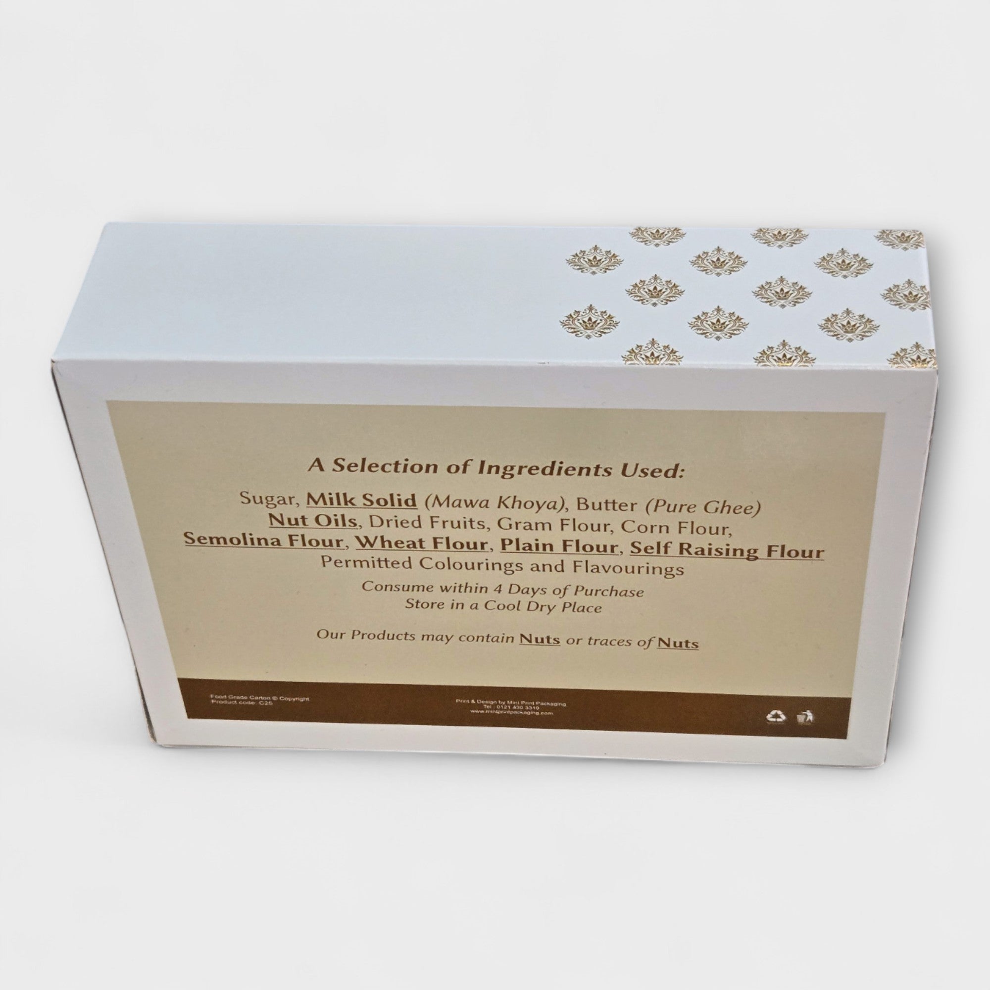 Sweet Box - White Floral