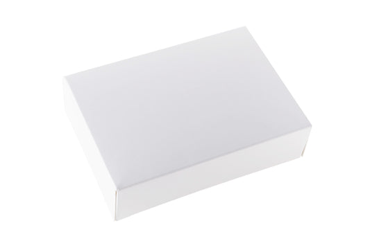 Printed Sweet Box - Plain White - Wholesale