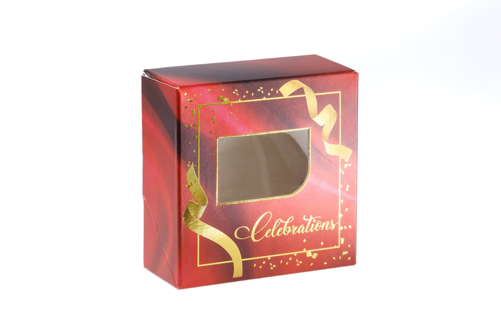 Printed Sweet Box - Red Celebration (Small Boxes)