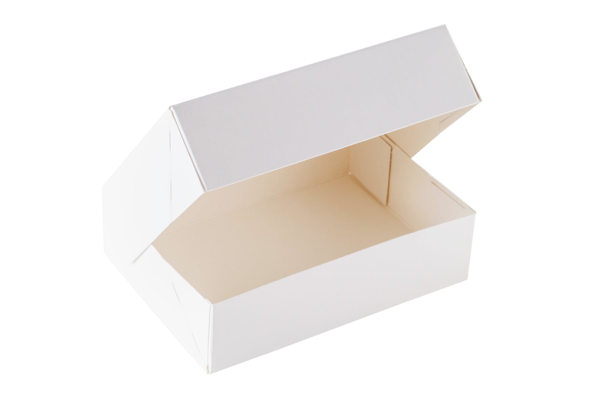 Printed Sweet Box - Plain White