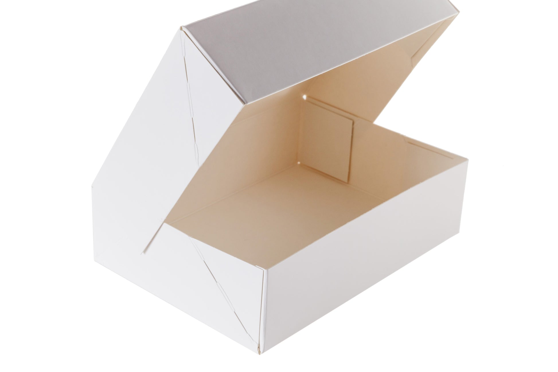 Printed Sweet Box - Plain White