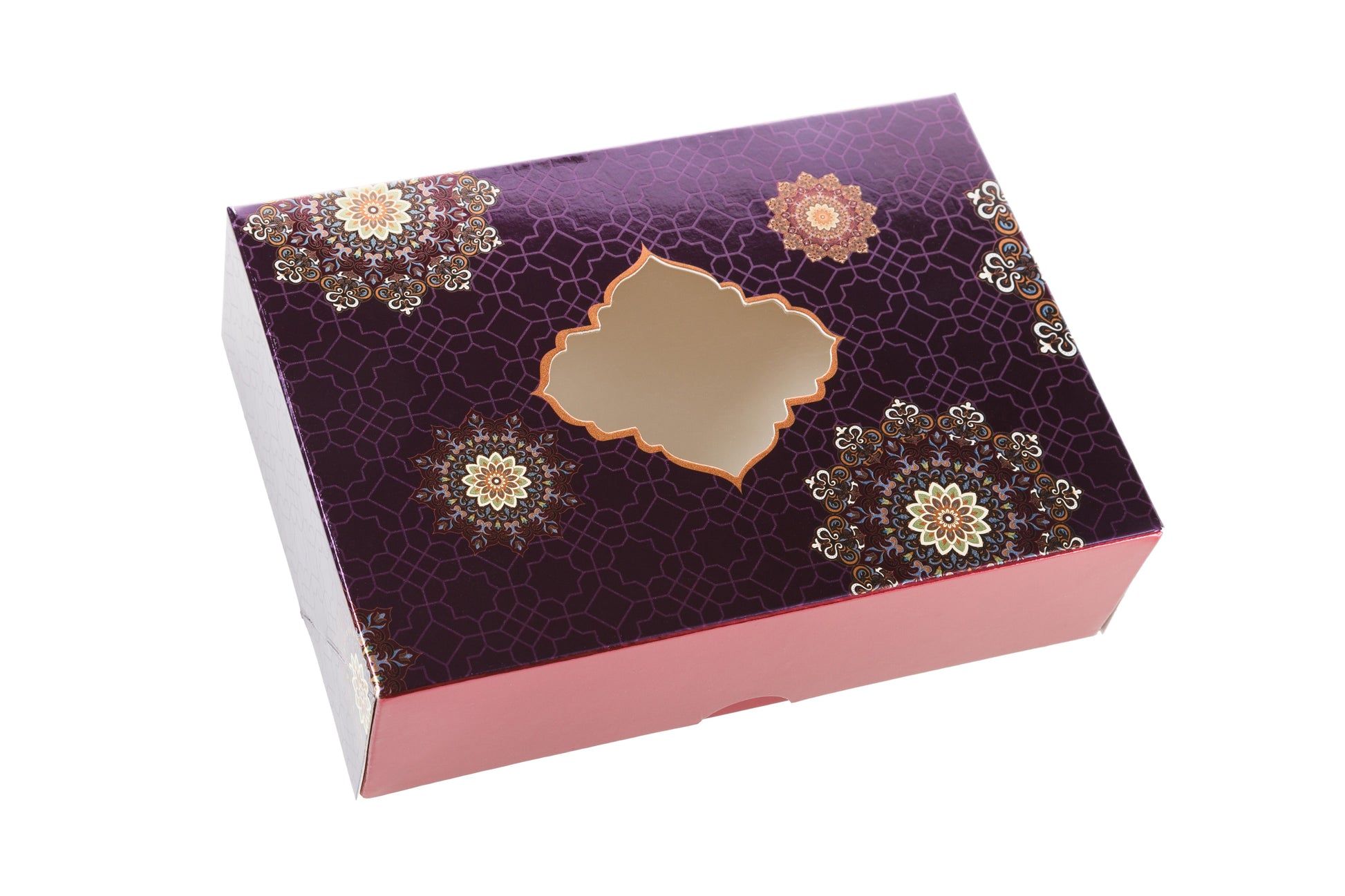 Printed Sweet Box - Purple Flower