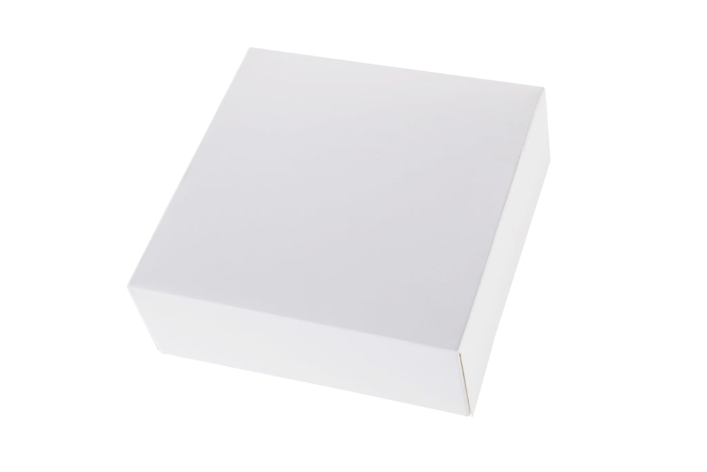 Printed Sweet Box - Plain White