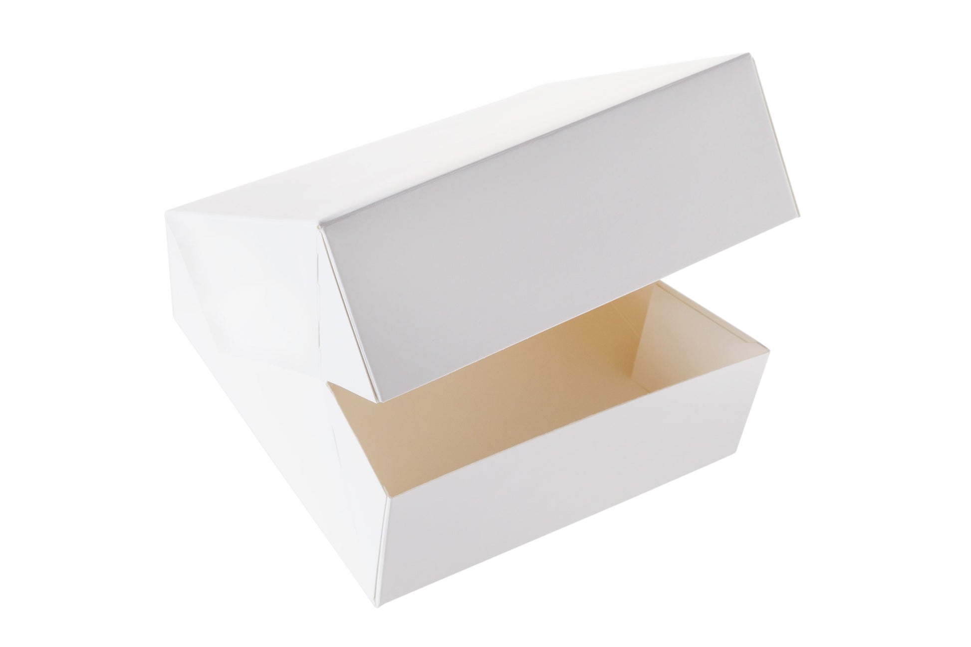 Printed Sweet Box - Plain White