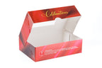 Printed Sweet Box - Red Celebration (Small Boxes)
