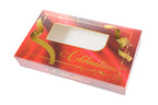 Printed Sweet Box - Red Celebration (Large Boxes)