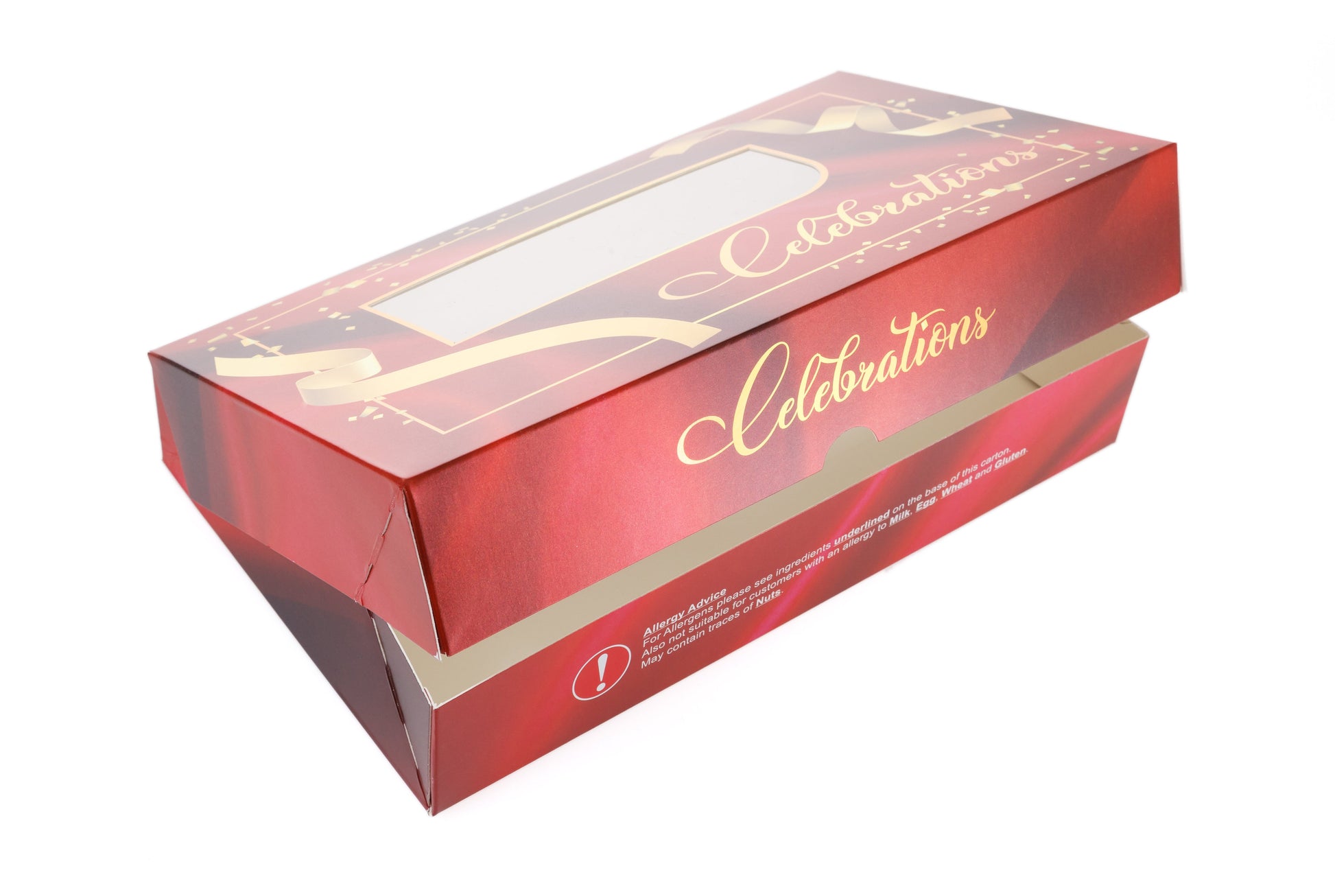 Printed Sweet Box - Red Celebration (Small Boxes)