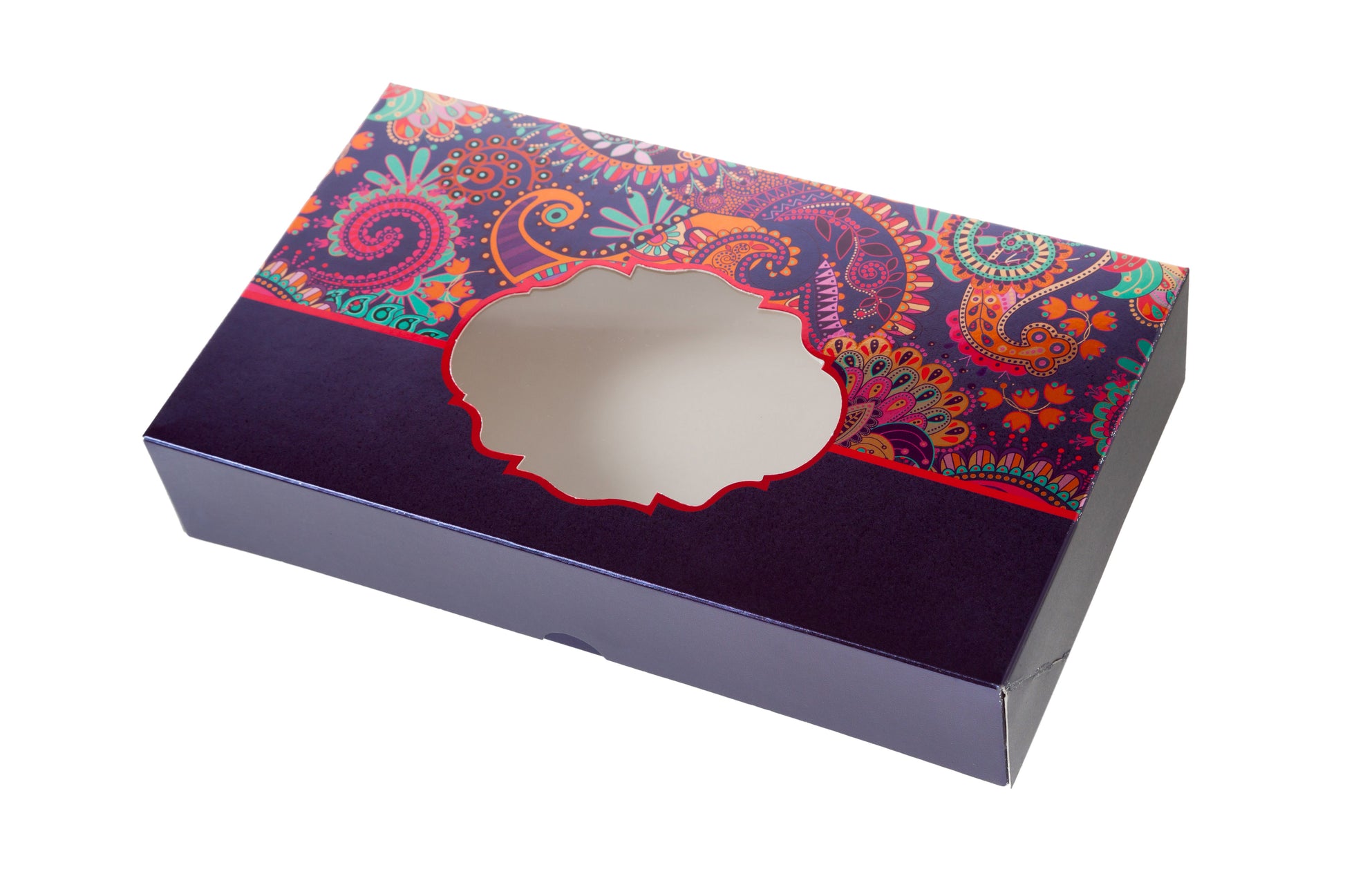 Printed Sweet Box - Purple Window