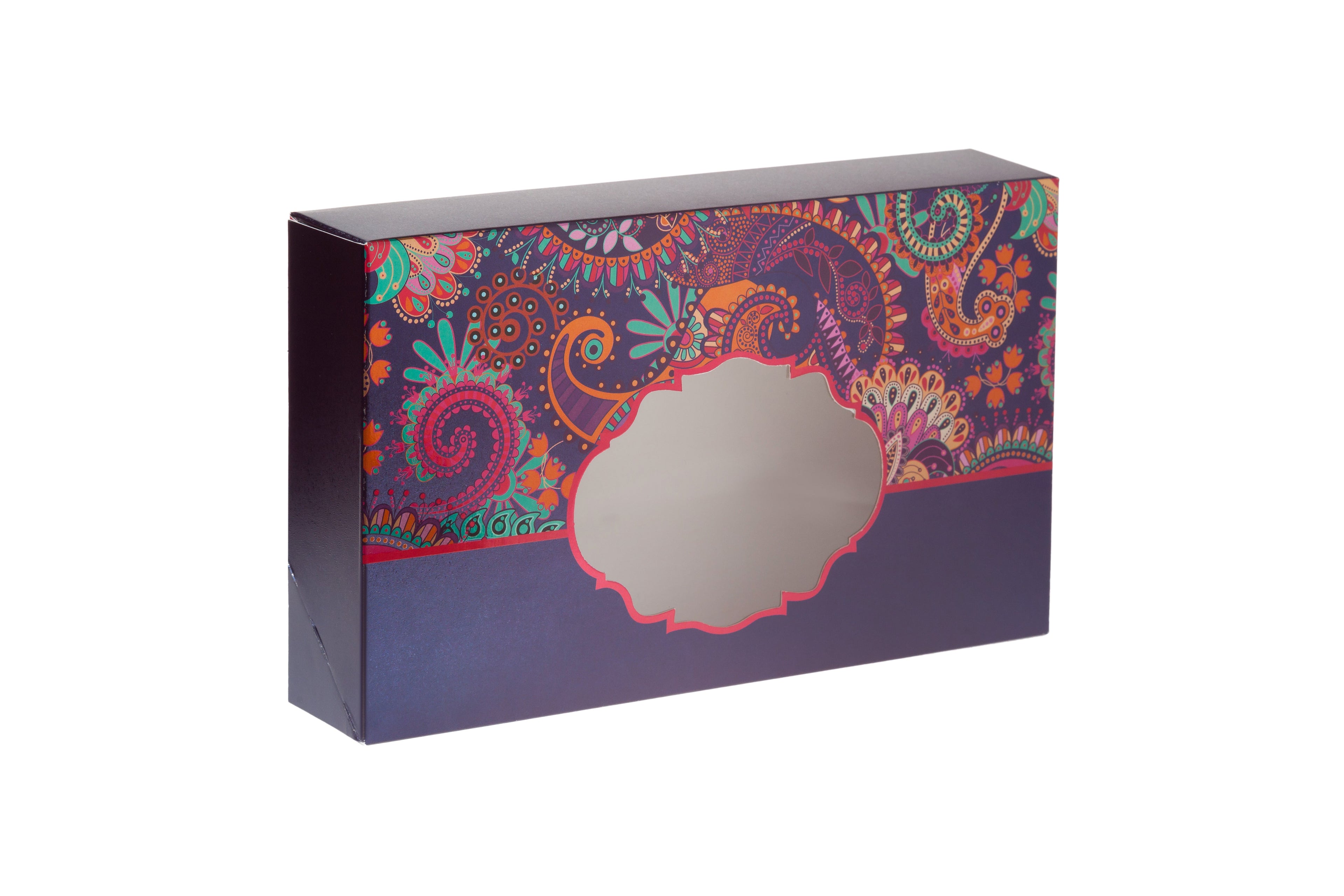 Printed Sweet Box - Purple Window