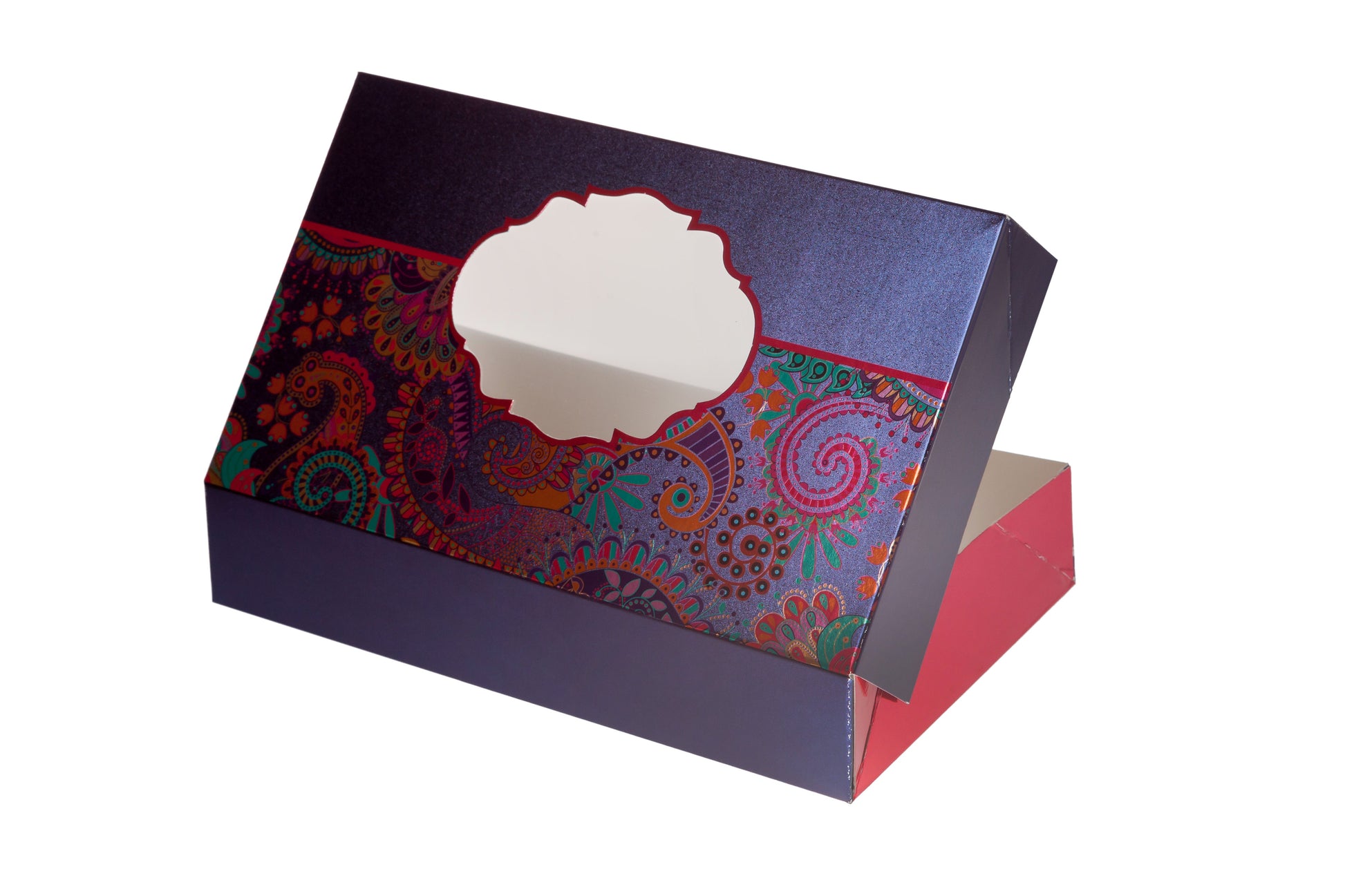 Printed Sweet Box - Purple Window