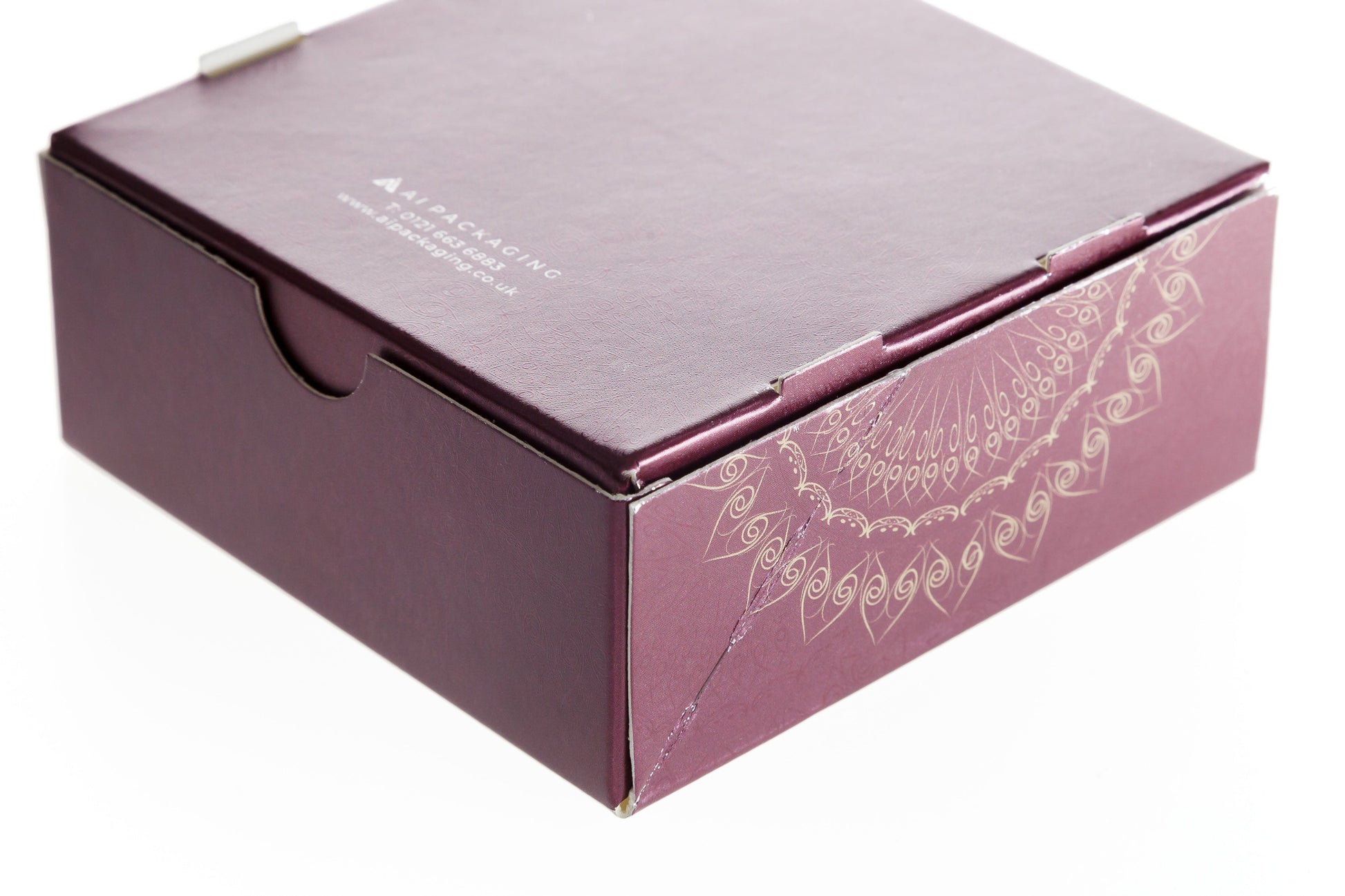 Printed Sweet Box - Purple