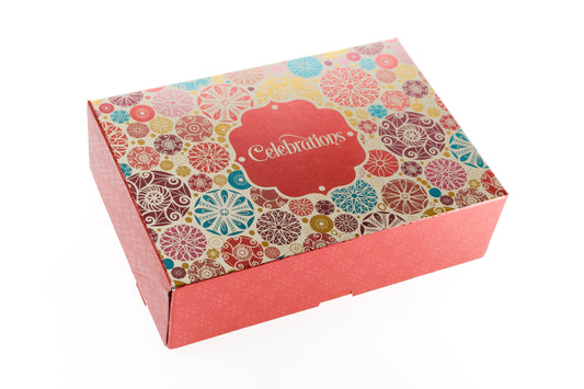 Printed Sweet Box - Floral - Wholesale