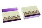 Printed Sweet Box - Cream