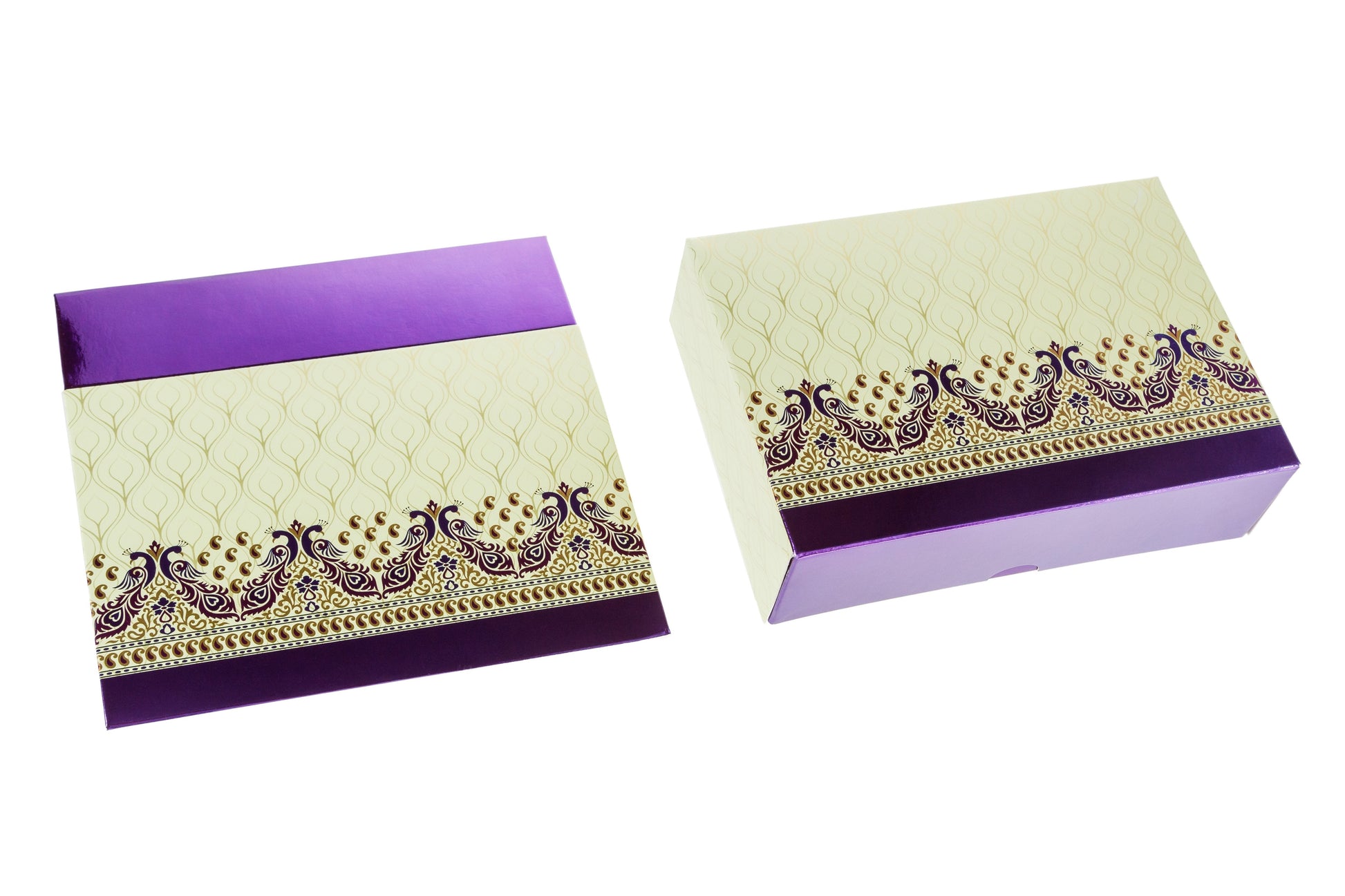 Printed Sweet Box - Cream