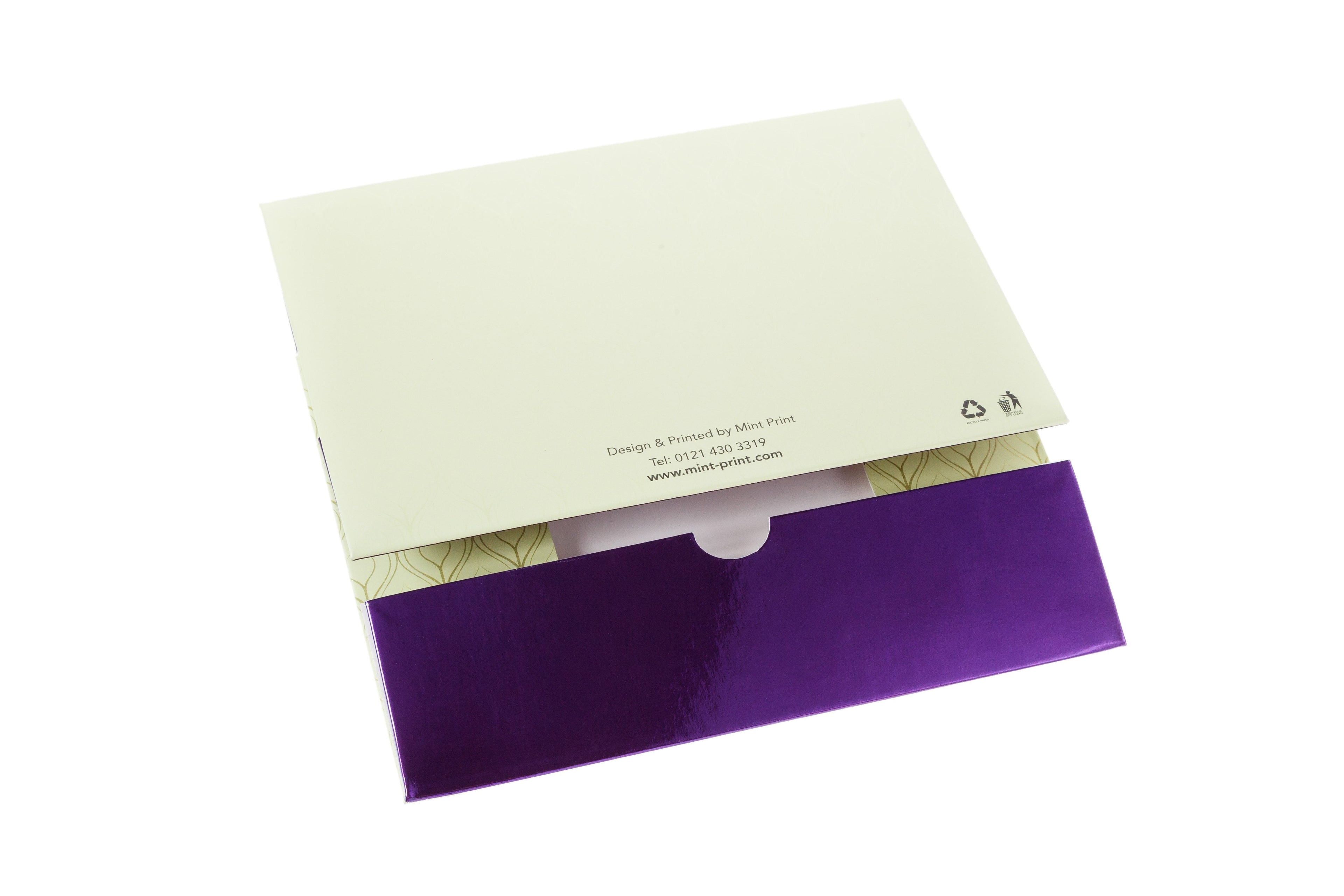 Printed Sweet Box - Cream