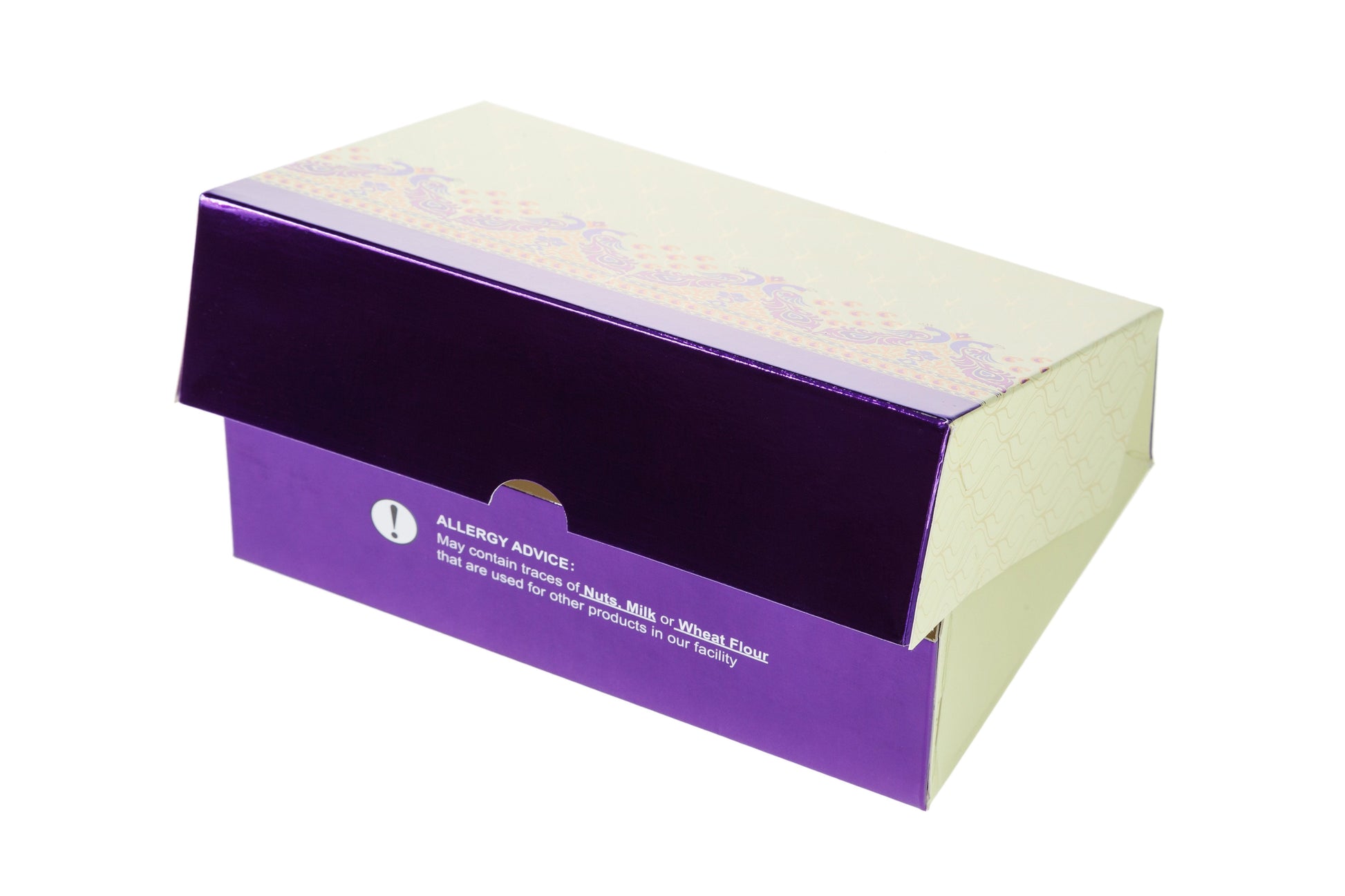 Printed Sweet Box - Cream