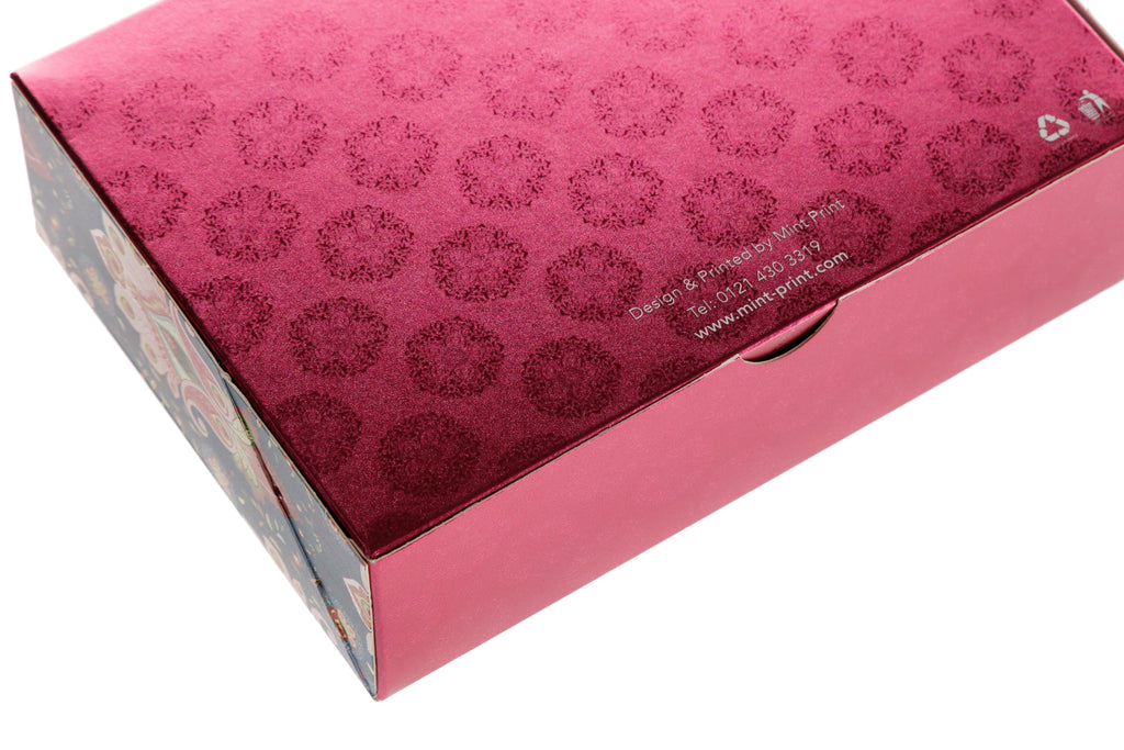 Printed Sweet Box - Dusky Pink