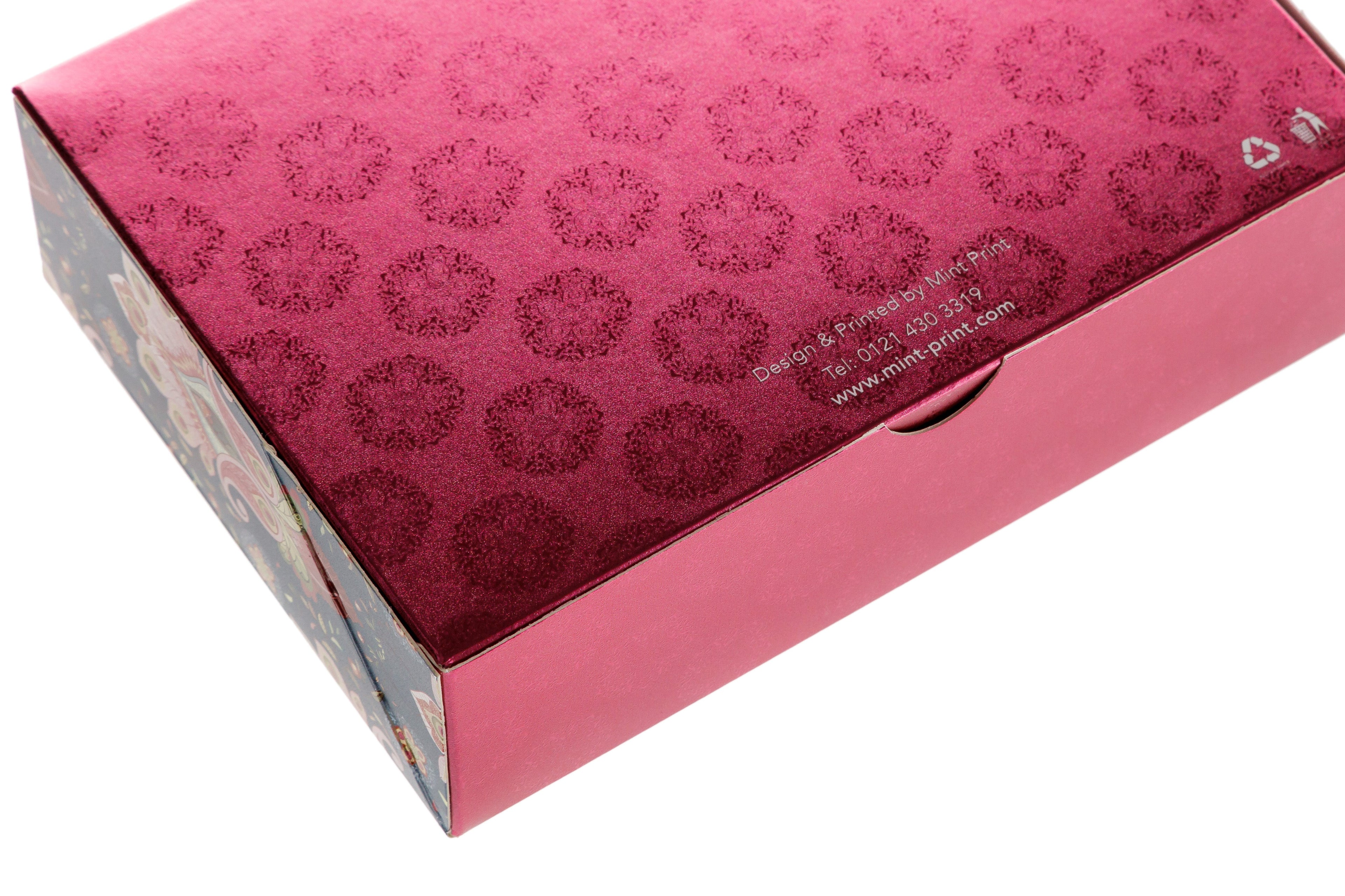 Printed Sweet Box - Dusky Pink