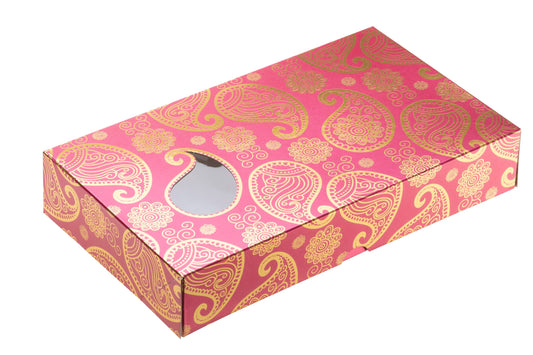 Printed Sweet Box - Pink - Wholesale