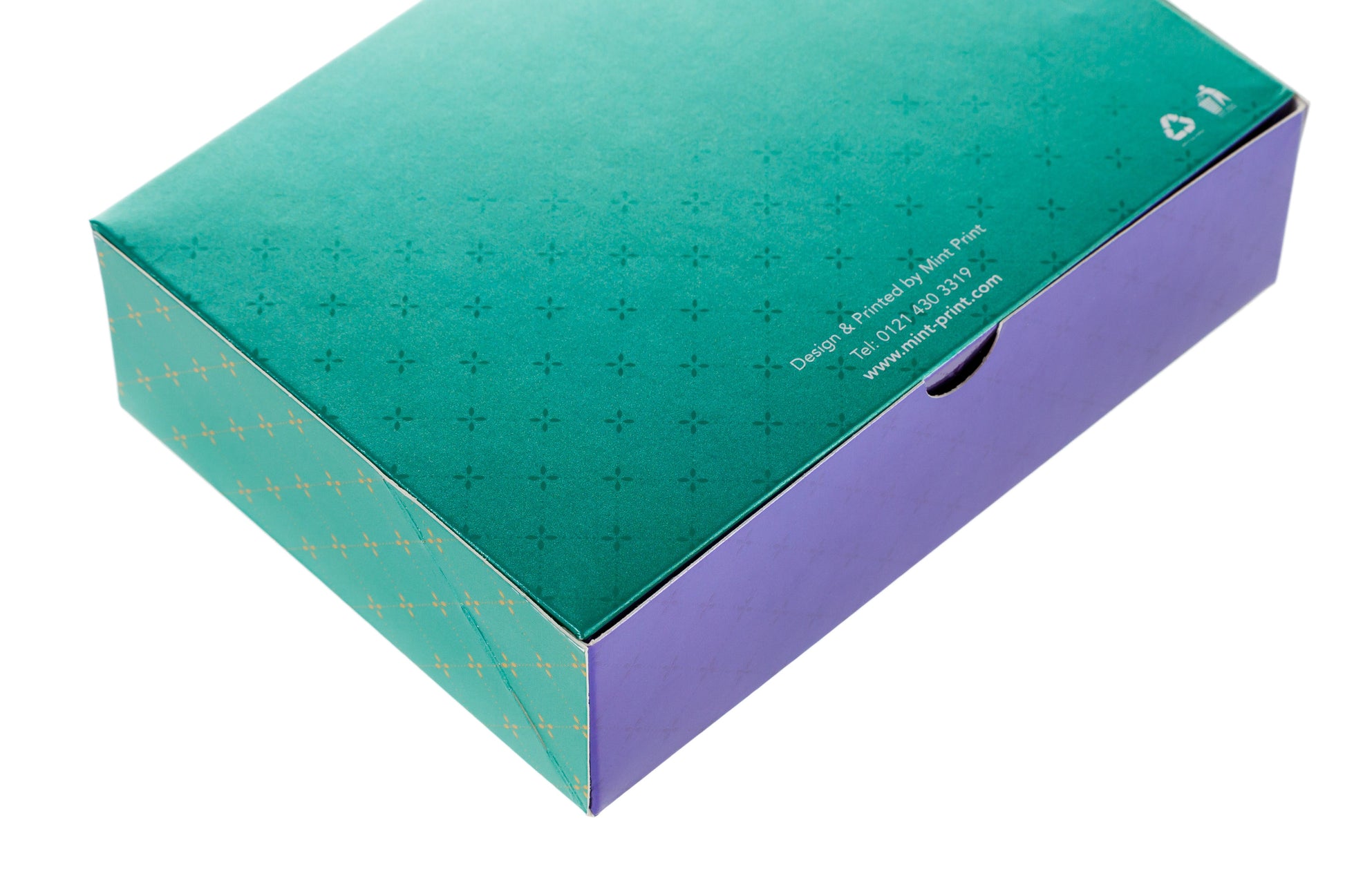 Printed Sweet Box - Green