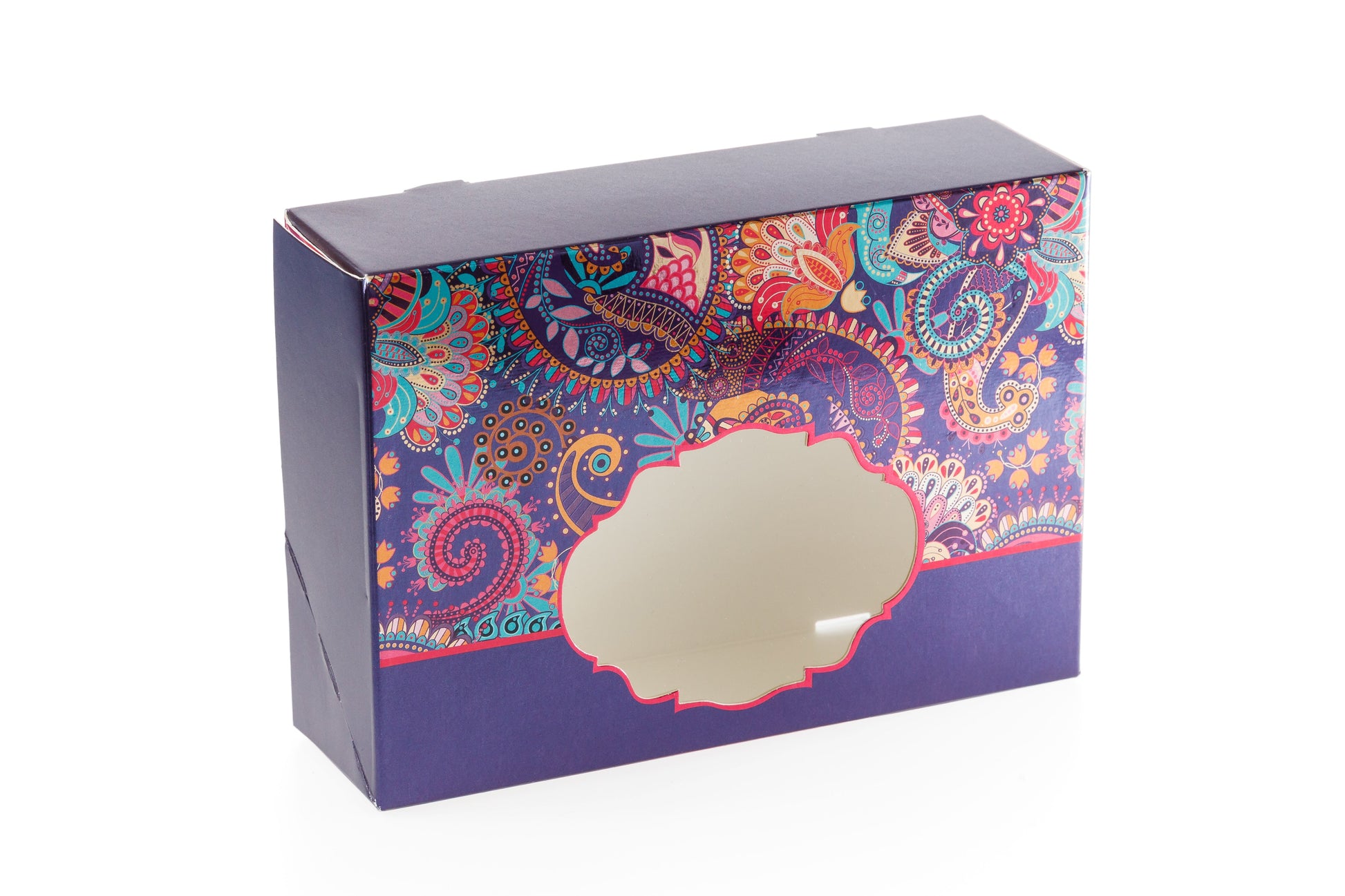 Printed Sweet Box - Purple Window