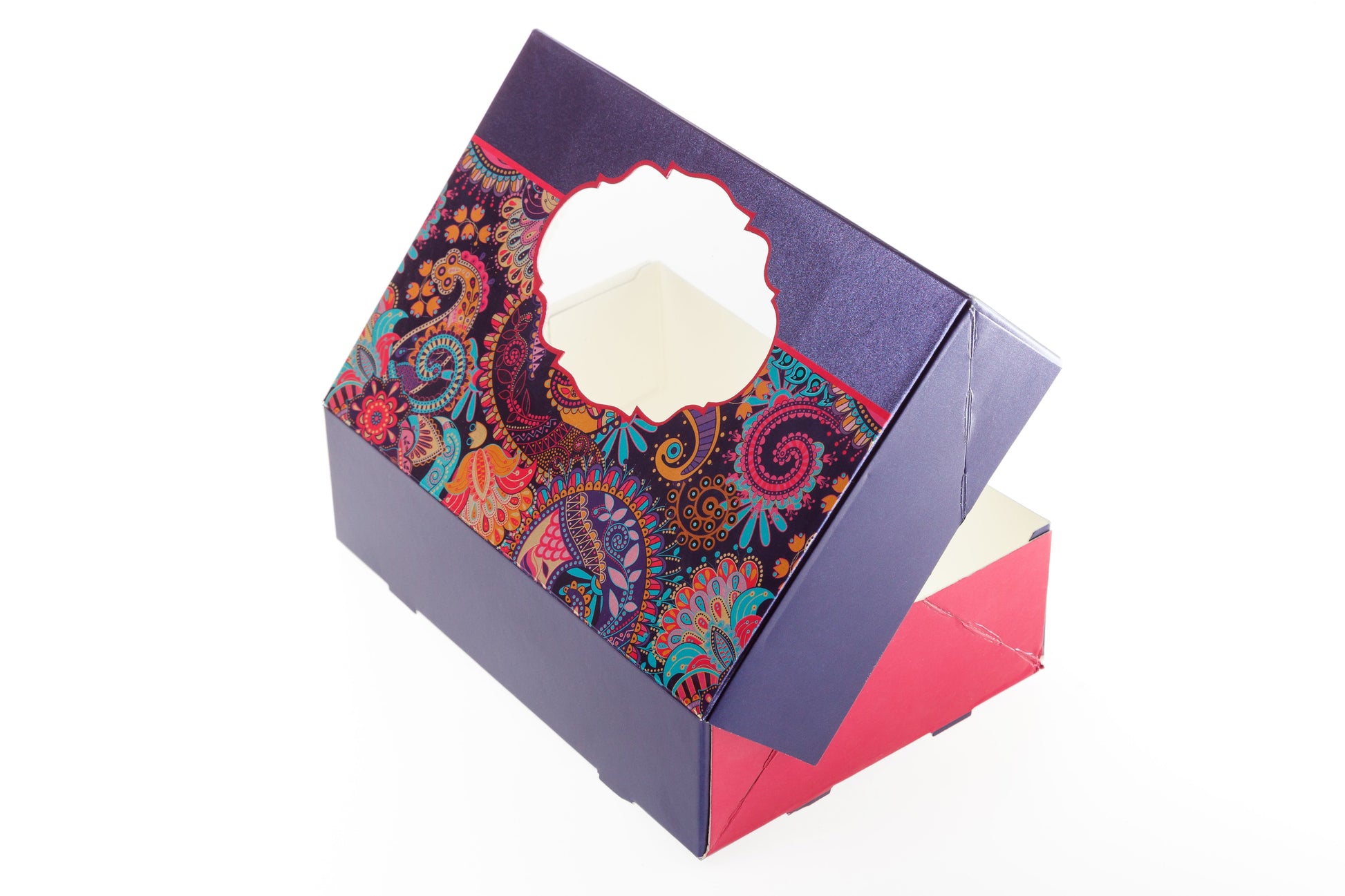 Printed Sweet Box - Purple Window