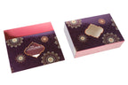 Printed Sweet Box - Purple Flower