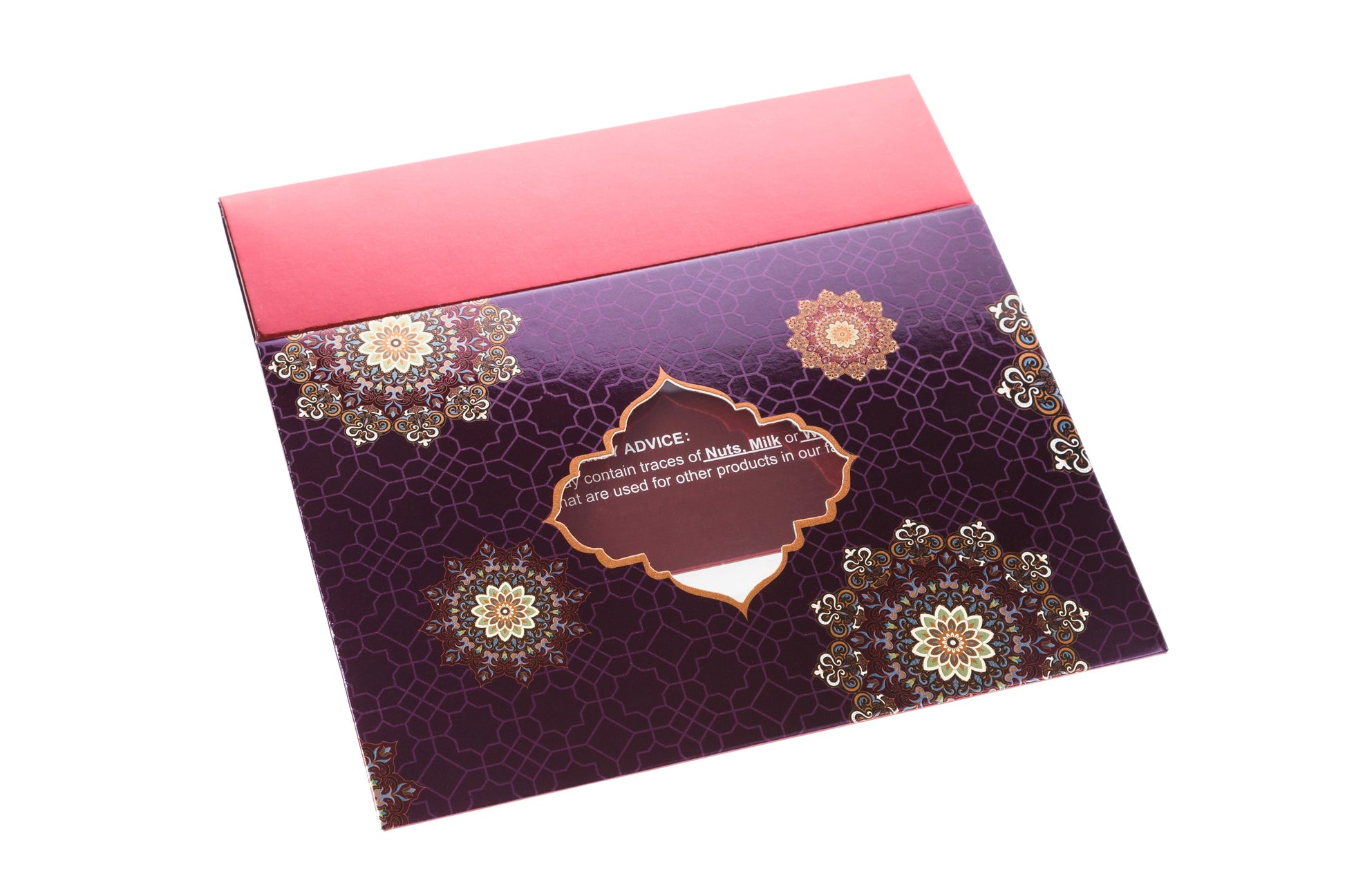 Printed Sweet Box - Purple Flower