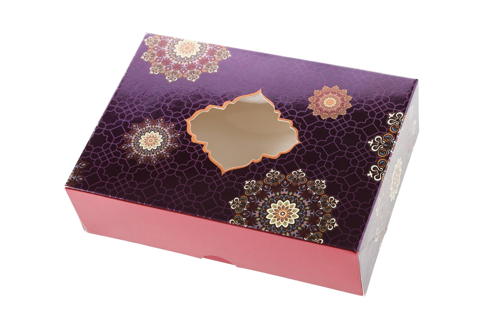 Printed Sweet Box - Purple Flower