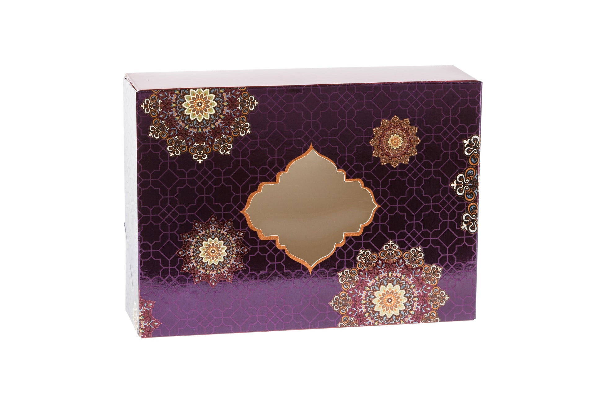 Printed Sweet Box - Purple Flower