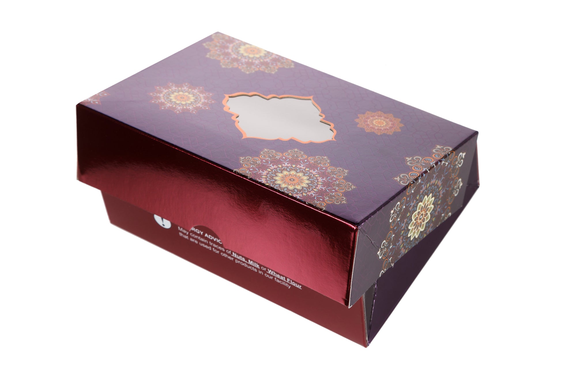 Printed Sweet Box - Purple Flower