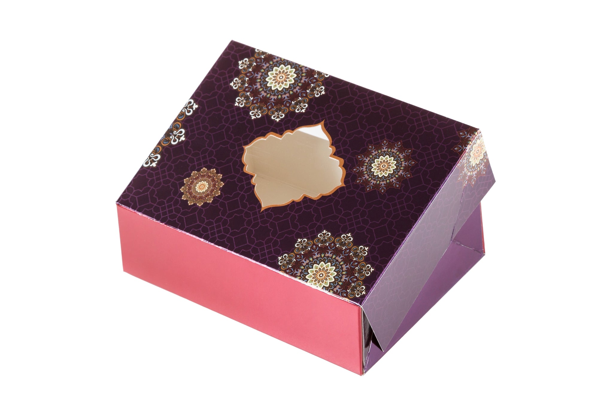 Printed Sweet Box - Purple Flower
