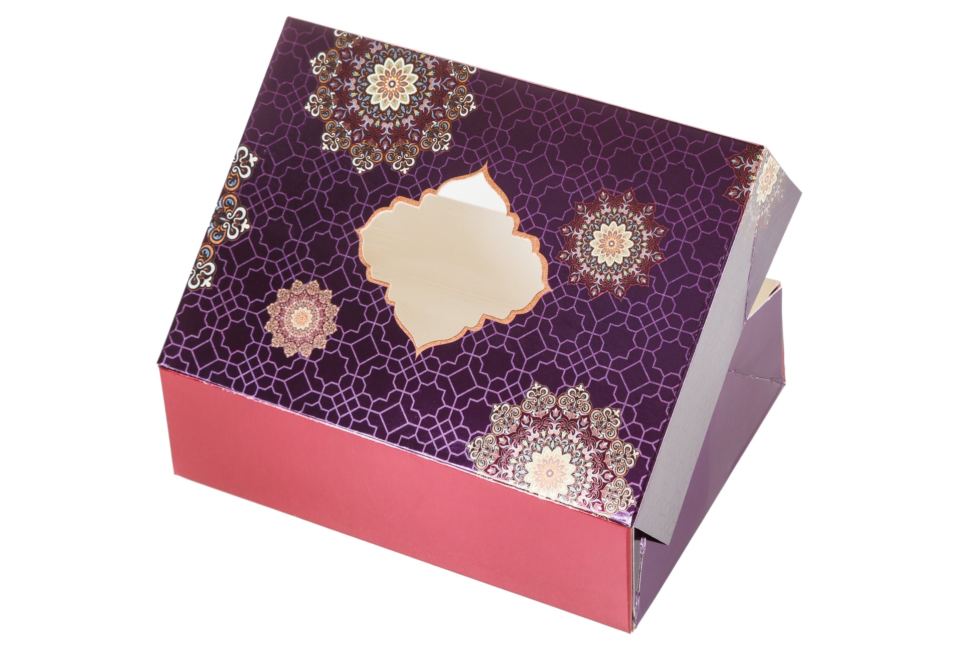 Printed Sweet Box - Purple Flower