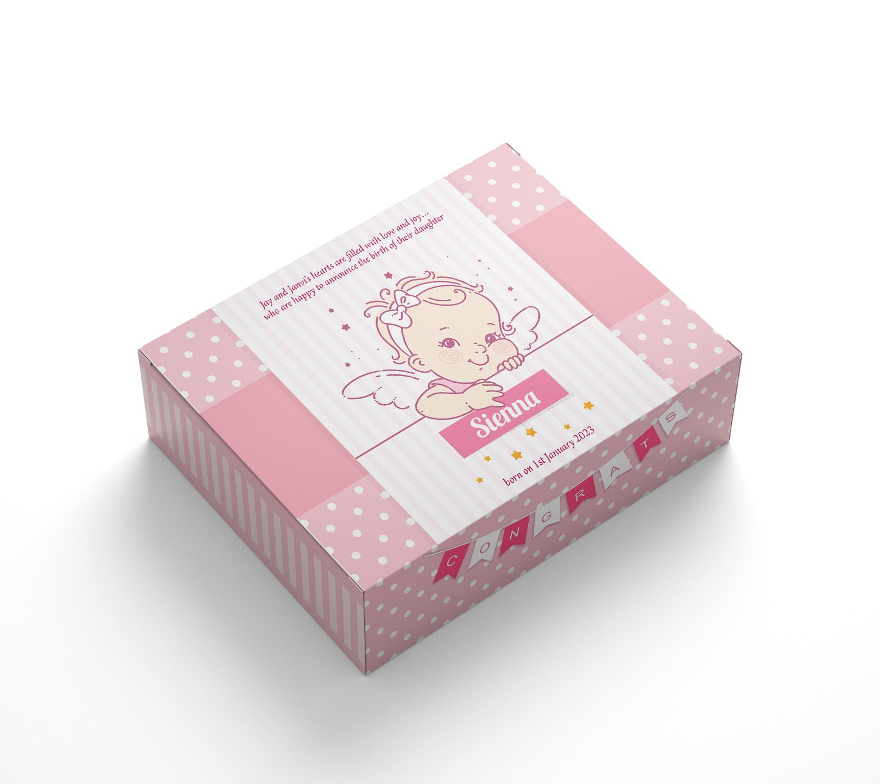 Personalised Sweet Boxes (Own Design)