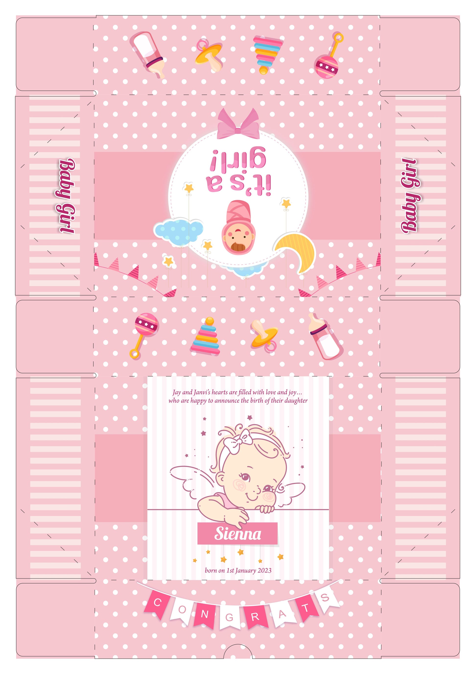 Personalised Sweet Boxes (Create Design)