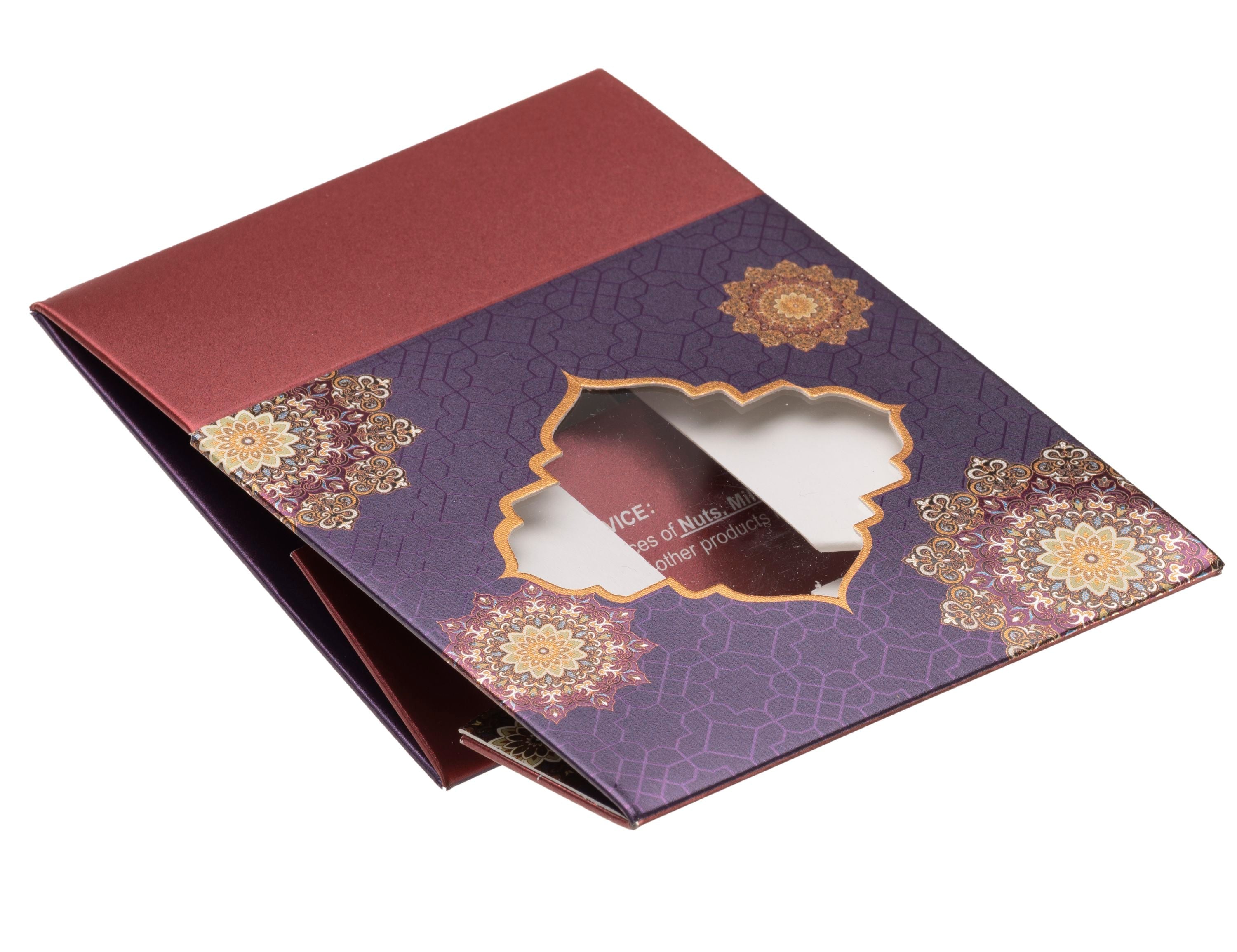Printed Sweet Box - Purple Flower