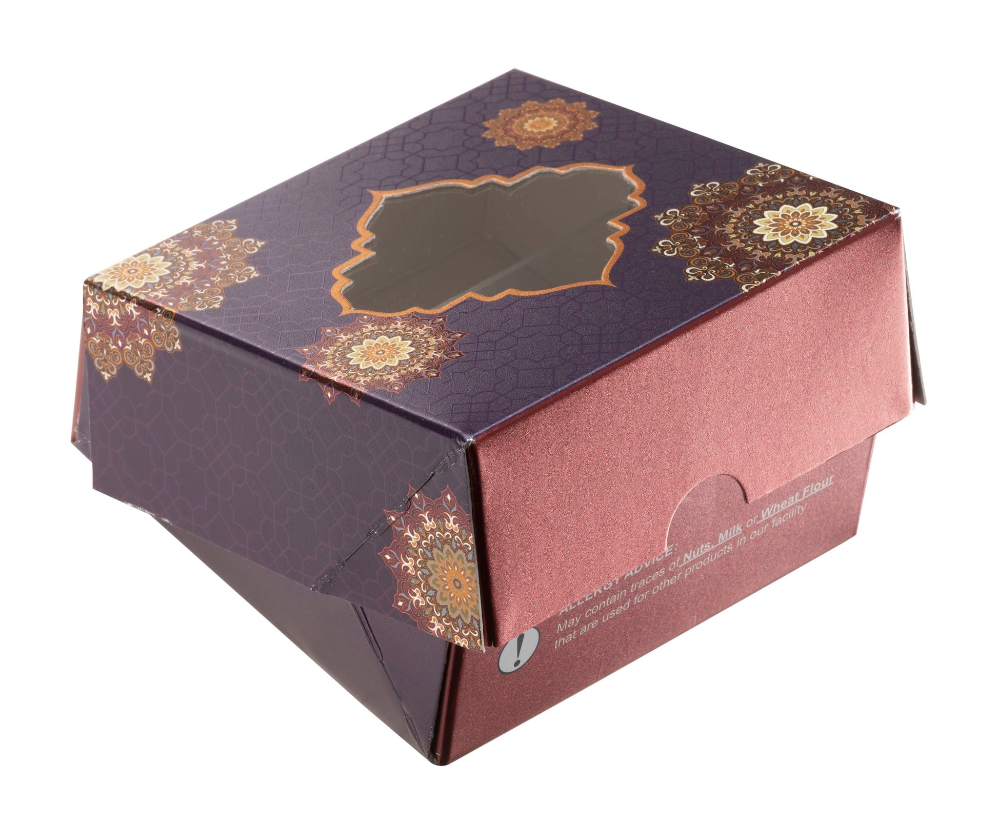 Printed Sweet Box - Purple Flower